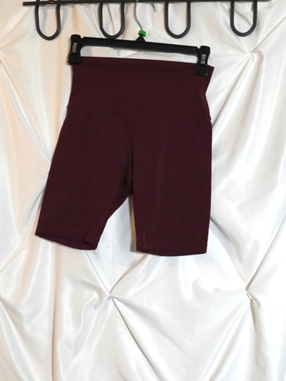 lululemon athletica High-Rise Bike Shorts in Deep Burgundy